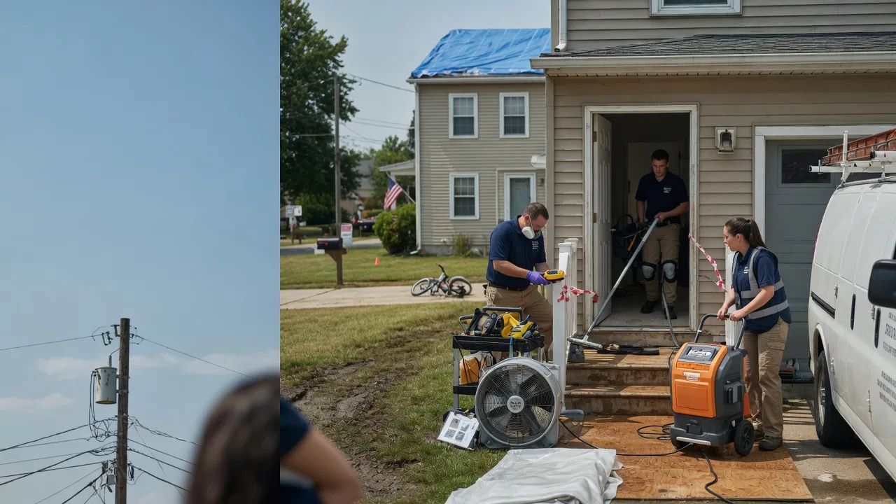 Water Damage Repair in Bascom, OH near me